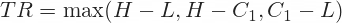 True range formula True range formula