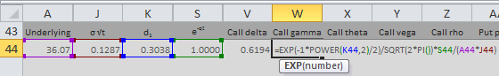 Black-Scholes Calculator