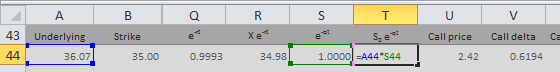 Black-Scholes Calculator